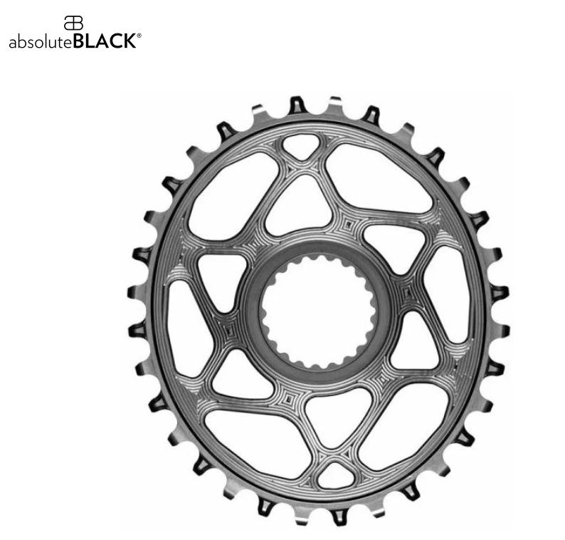 Absolute Black Oval Shimano XTR M9100-XT M8100-SLX M7100