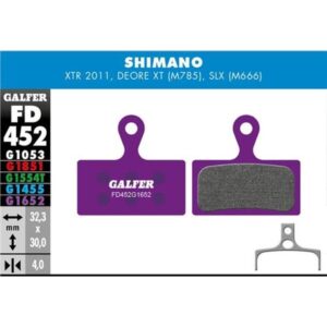 Pastillas E-Bike Shimano XTR/SLX