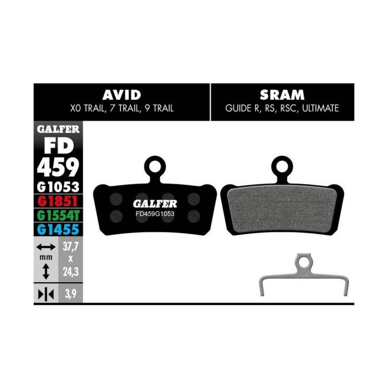 Pastillas Avid X0 Trail/SRAM Guide