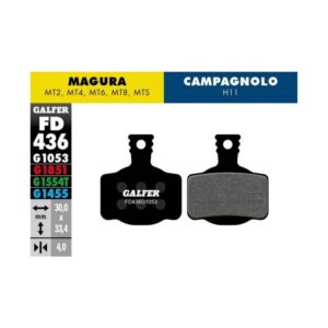 Pastillas Magura MT2, MT4, MT6, MT8