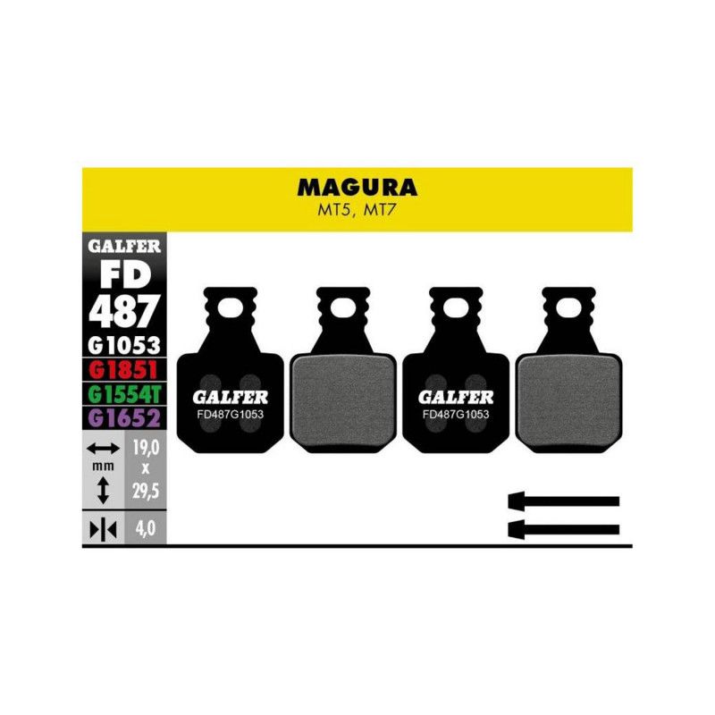Pastillas Magura MT5/MT7