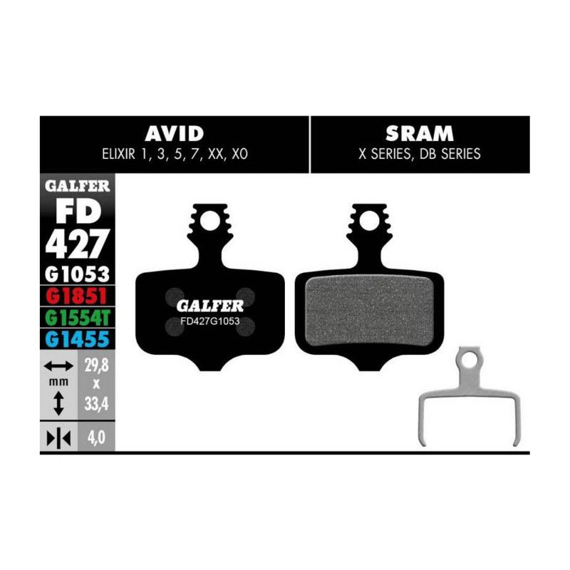 Pastillas Avid Elixir/Sram XX/DB