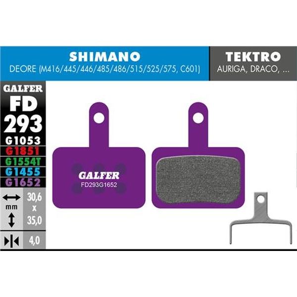 Pastillas E-Bike Shimano Deore