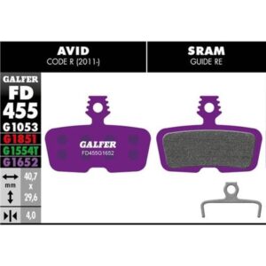 Pastillas E-Bike Sram Code R/RSC/Guide RE