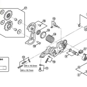 Portapoleas Interior RD-M810-SS