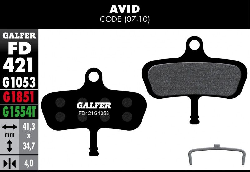 Pastillas Avid Code hasta 2010